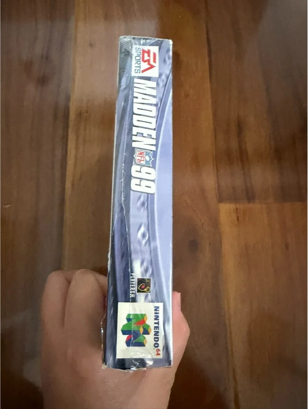 Madden NFL 99 (Nintendo 64, 1998) CIB Rip in Factory Plastic
